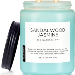 niferdza sandalwood jasmine scented candles